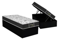 Cama Box Baú Filhão +Colchão Molas Sleep Probel