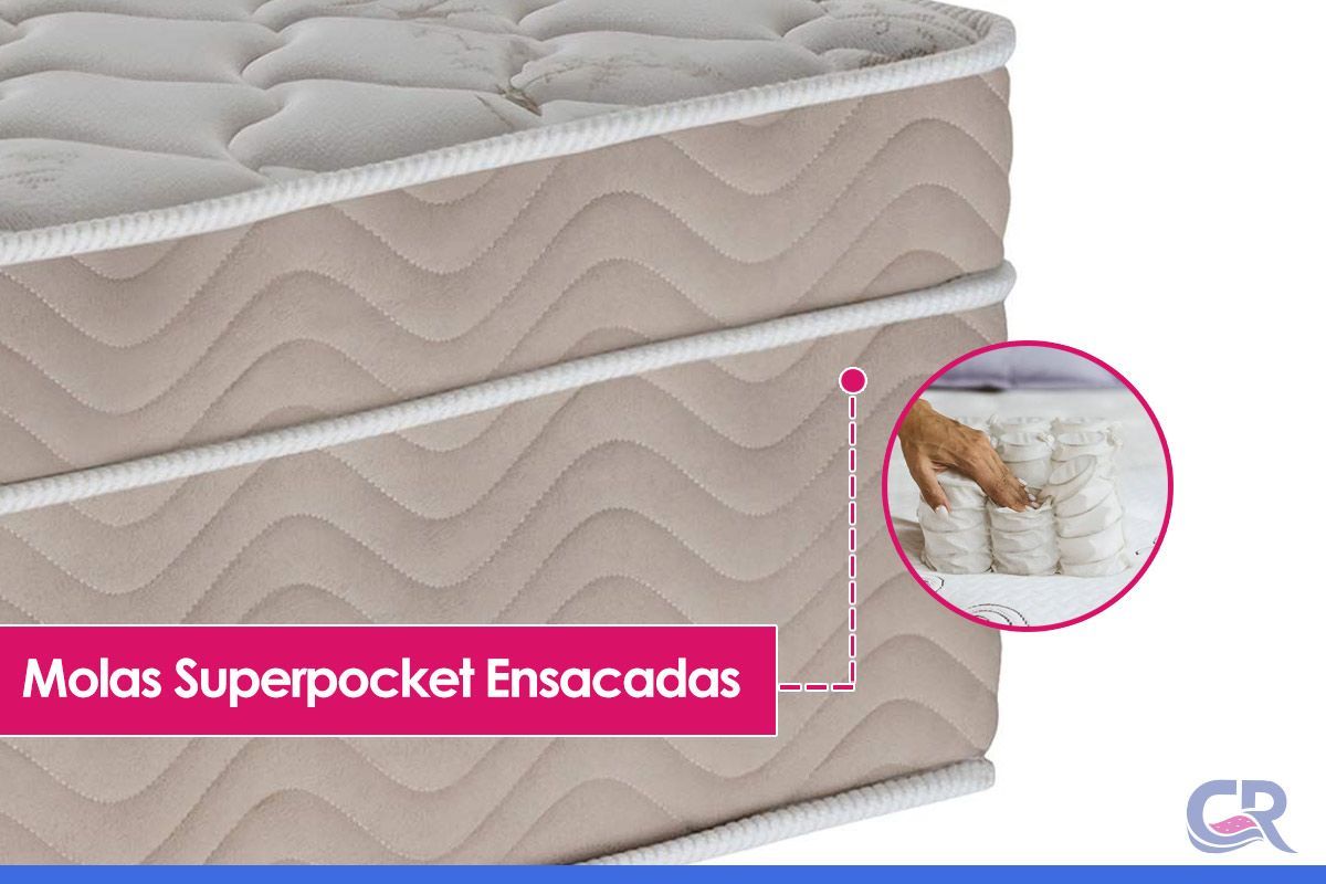 Colchão Molas Ensacadas Ortobom Airtech