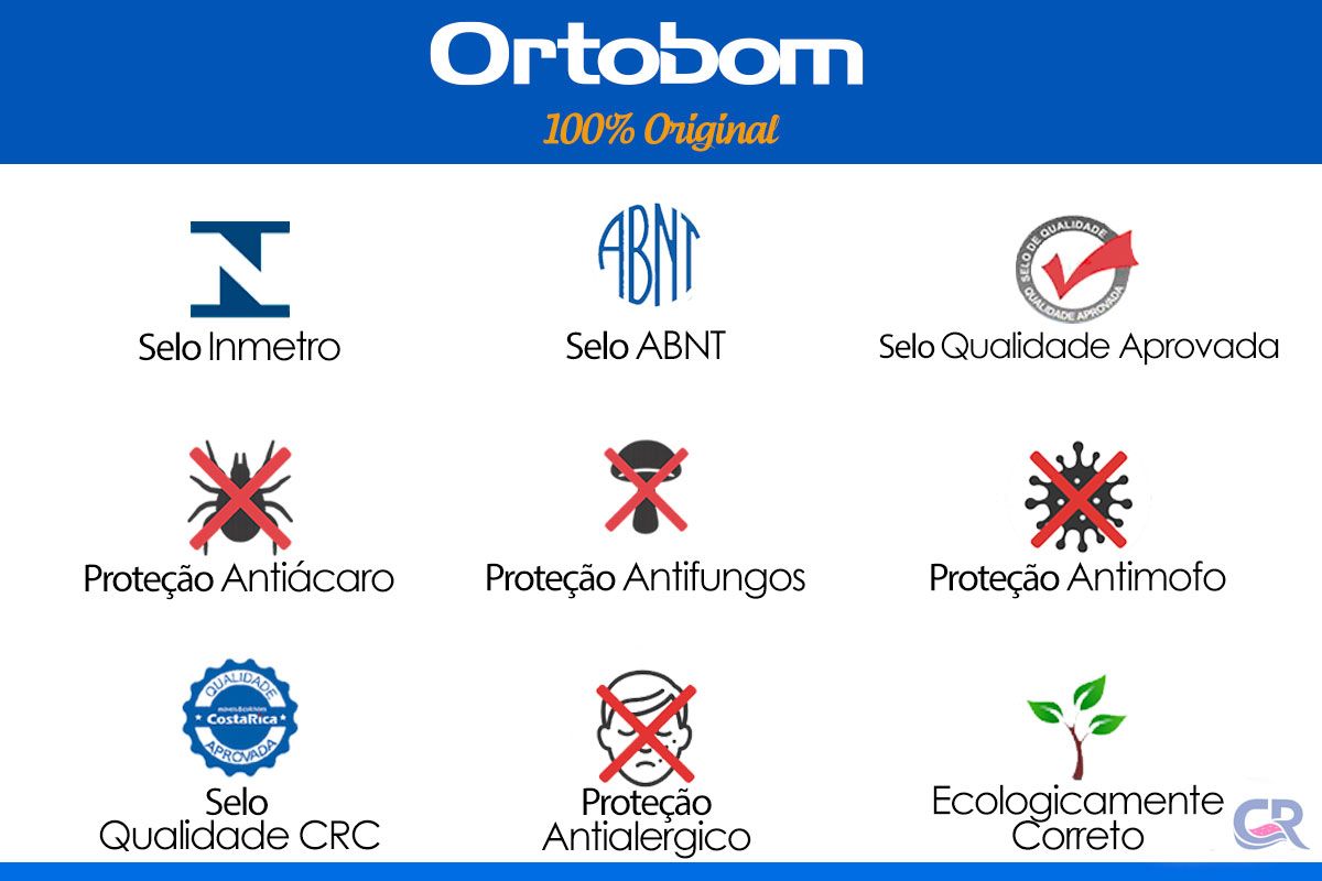 Colchão Molas Nanolastic Ortobom Airtech Colchão Molas Nanolastic Ortobom Airtech