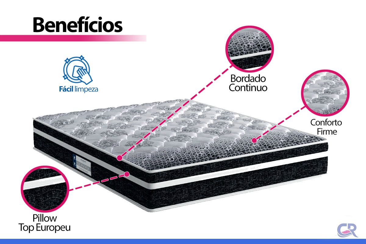 Colchão Ortopédico Probel D33 Advanced Tech1500 Colchão Ortopédico Probel D33 Advanced Tech1500