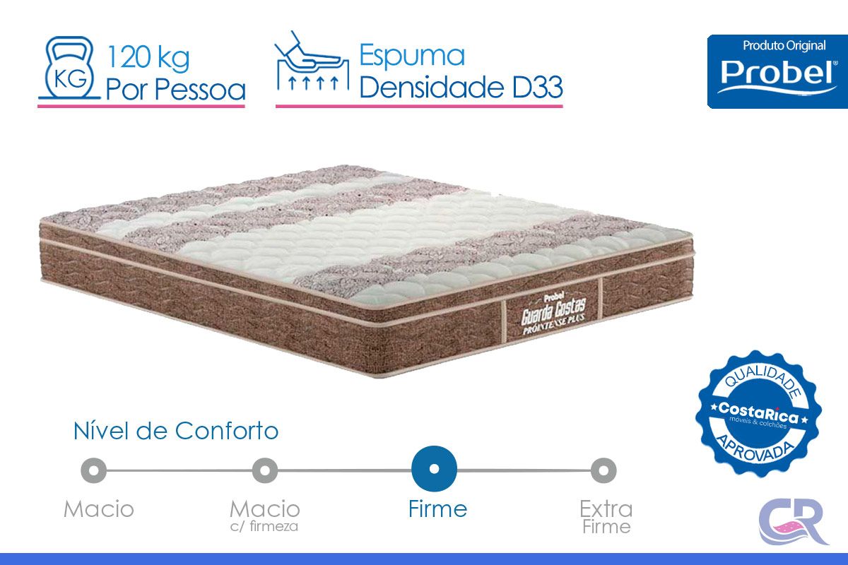 Colchão Ortopédico Probel D33 PróIntense