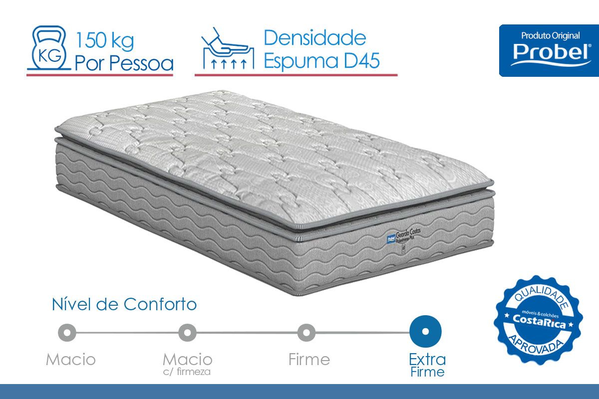 Colchão Ortopédico Probel D45 Próextreme