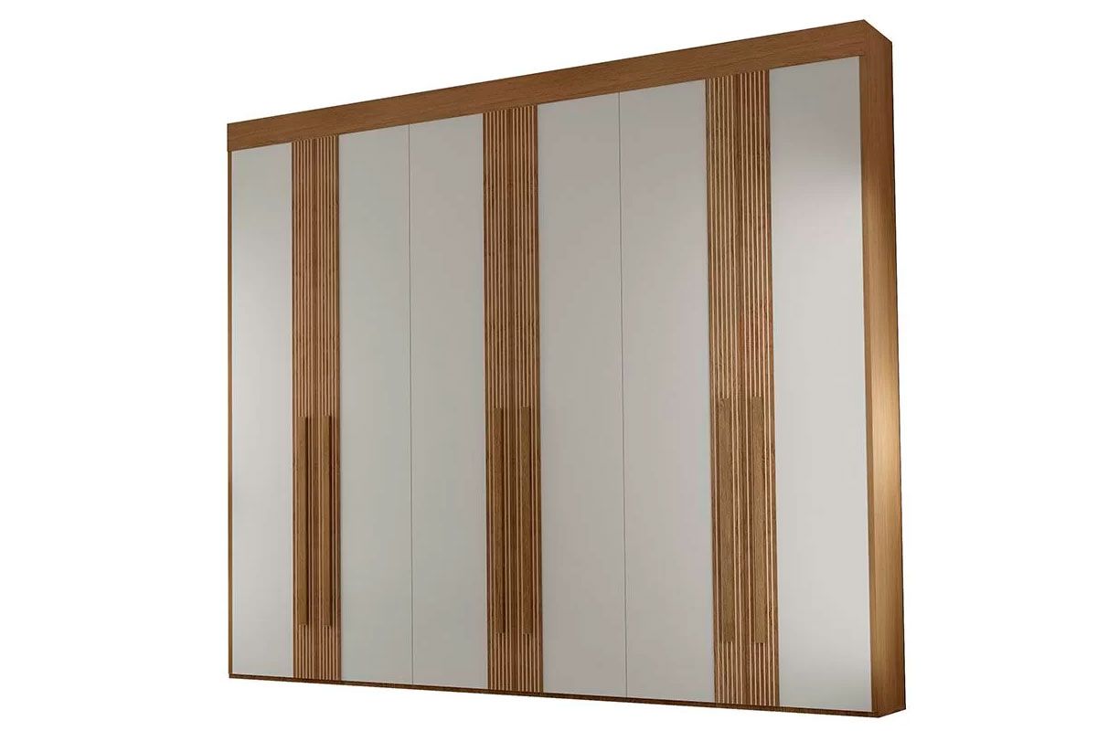 Guarda Roupa Casal 6 Portas e 6 Gavetas Lucca Premium Rufato Guarda Roupa Casal 6 Portas e 6 Gavetas Lucca Premium Rufato