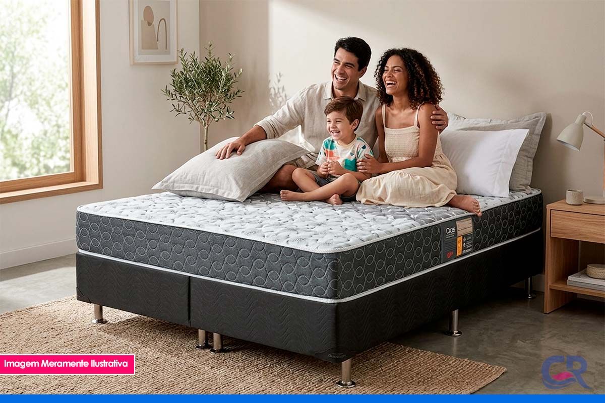 Colchão Molas Tecnopedic Castor Class Slim Colchão Molas Tecnopedic Castor Class Slim