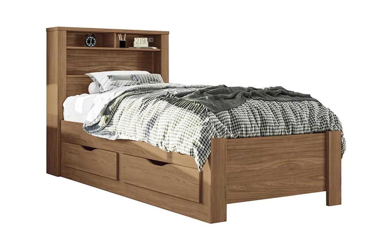 Cama Solteiro Invicta c/2 Gavs S. AndiráJatobá Cama Solteiro Invicta c/2 Gavs S. AndiráJatobá