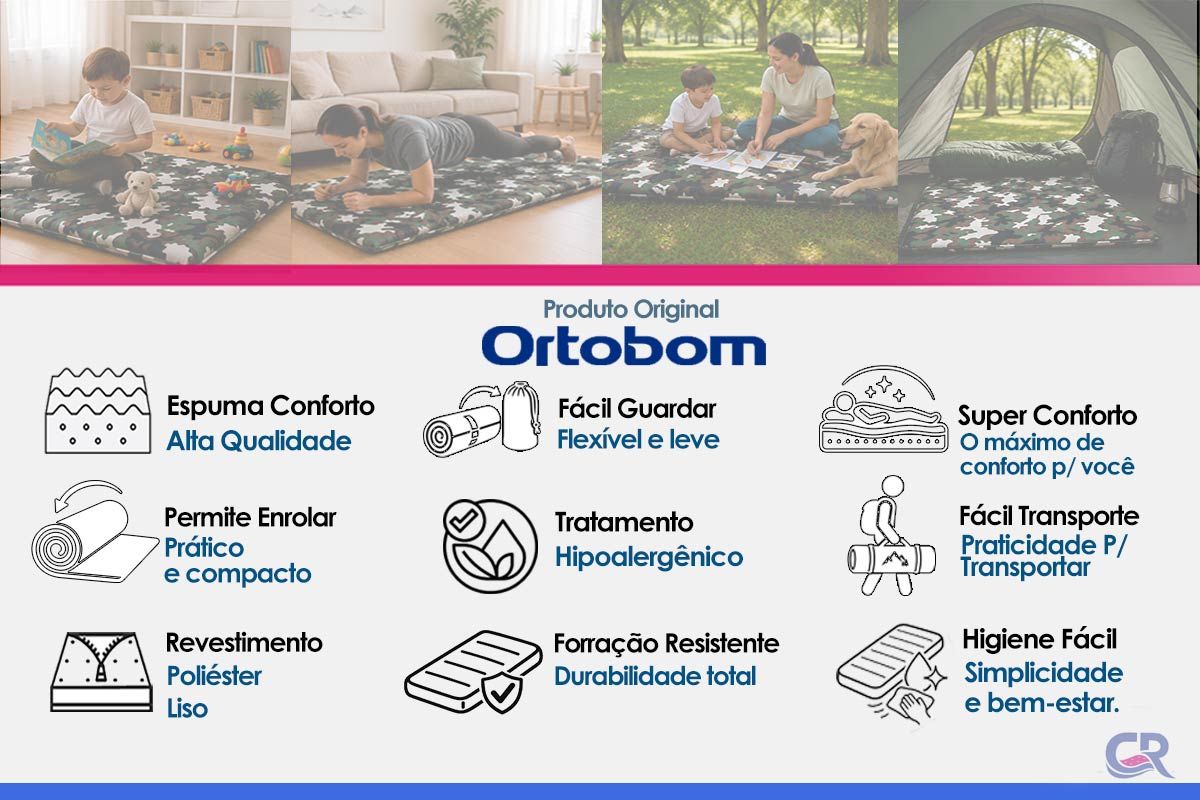 Colchonete D20 Multiuso Camping Visita Luckspuma Colchonete D20 Multiuso Camping Visita Luckspuma