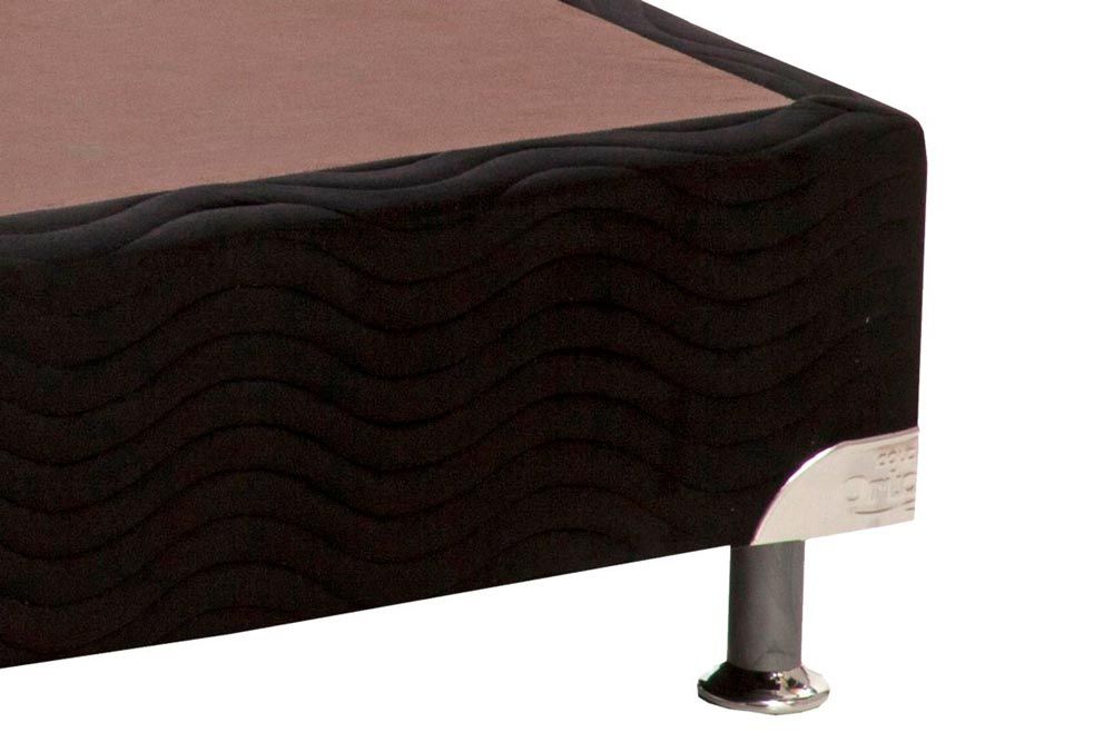 Cama Box Ortobom Suede Black