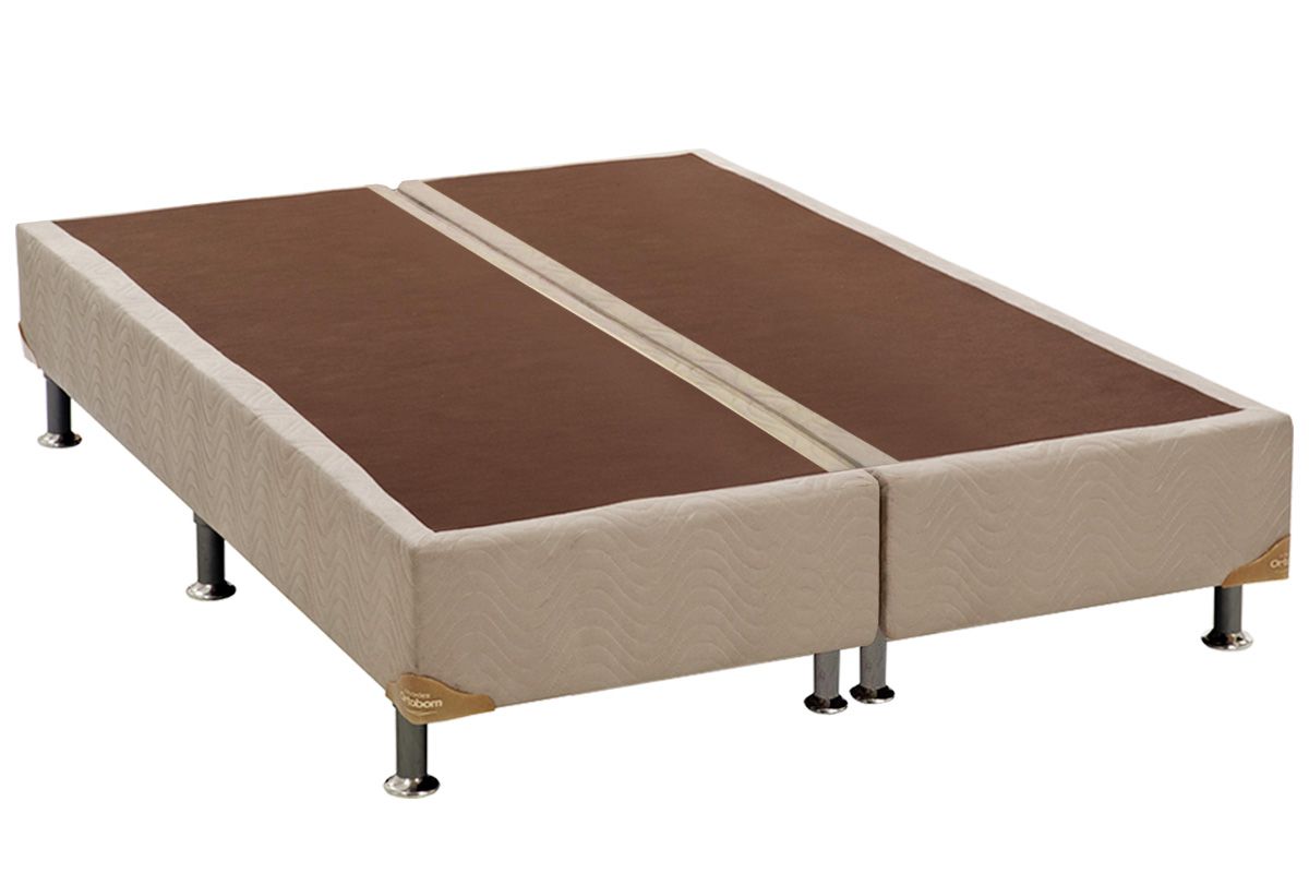 Cama Box Ortobom Suede CleanKing - 186x198x30