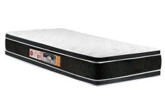 Colchão Espuma D33 Black White Euro Pillow Double Face - Castor