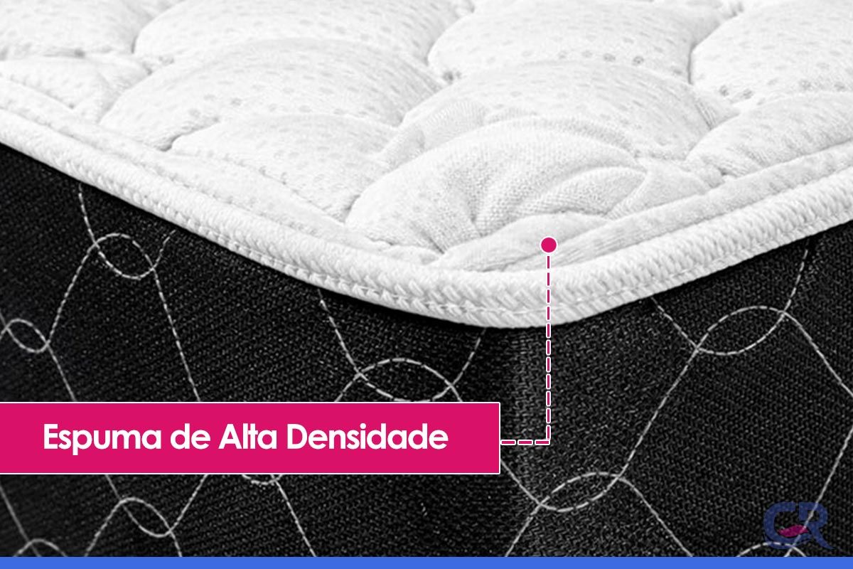 Colchão D33 Castor Black White DF Colchão D33 Castor Black White DF