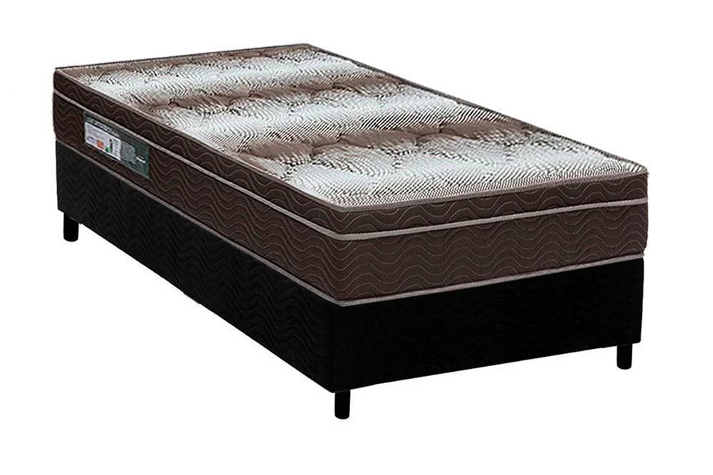 Cama Box CRC +Colchão Ortopédico Light Ortobom