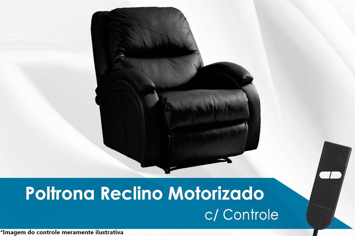 Poltrona Reclinável p/ Sala Motorizada Divino Urbany Zero Wall Giro e Balanço Probel