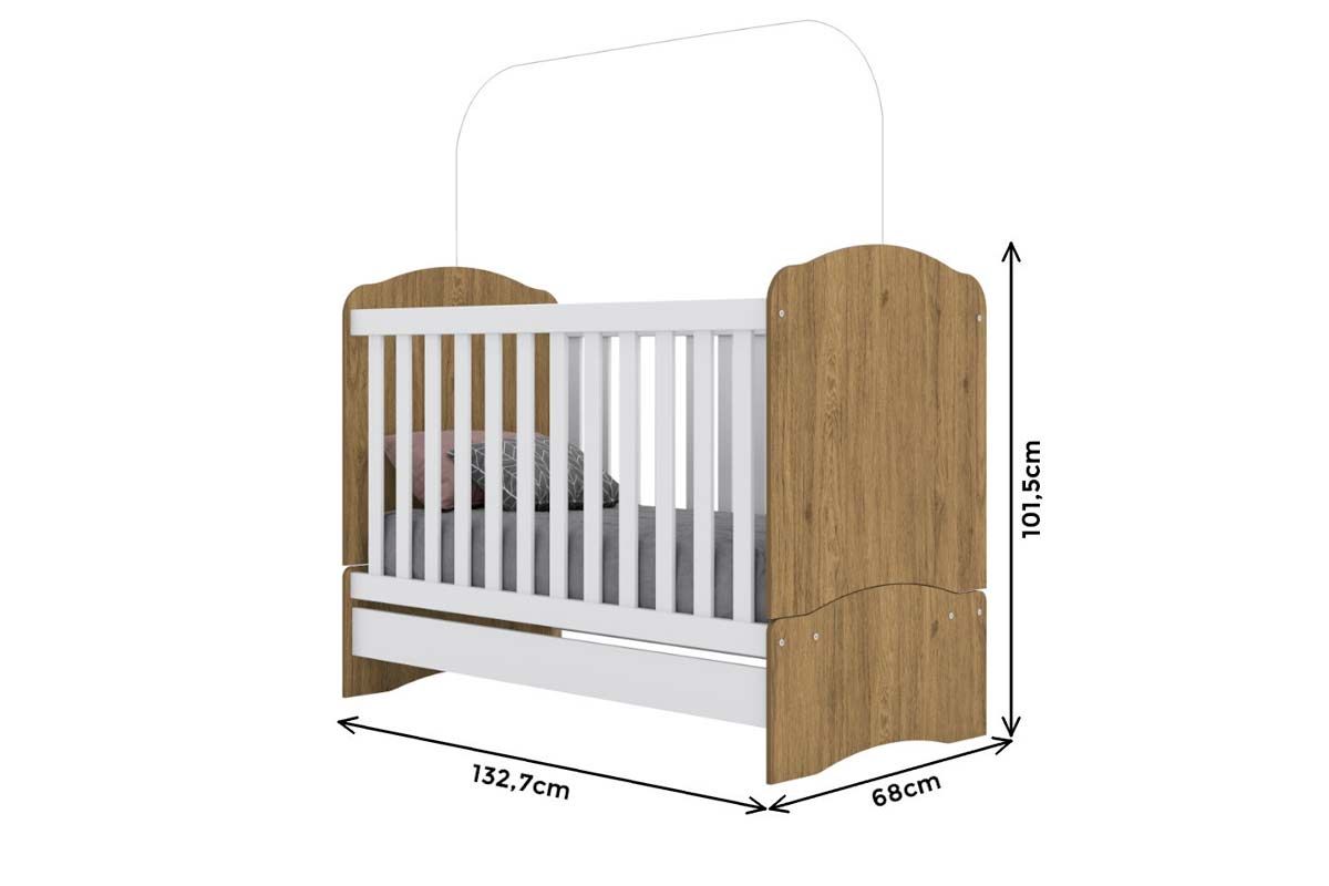 Quarto Infantil Completo Quarto (Bebê) Completo Henn Bala de Menta - Henn