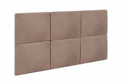 Cabeceira Box Estofada Rufato Extensível Lucca
