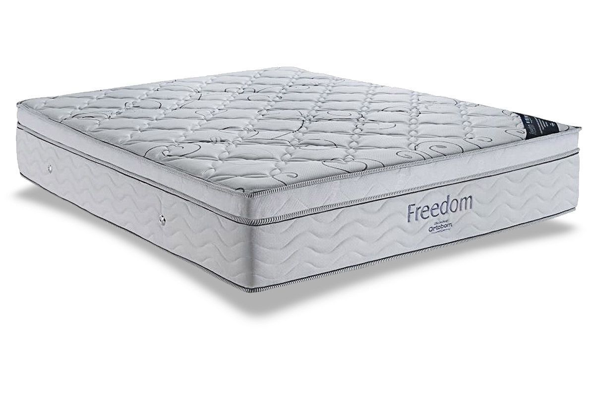 Colchão Molas Ensacadas Ortobom FreedomQueen - 158x198x32 Colchão Molas Ensacadas Ortobom FreedomQueen - 158x198x32