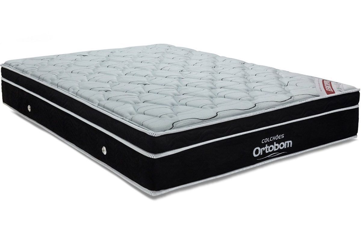 Colchão Molas Ensacadas Ortobom ElegantKing - 193x203x28