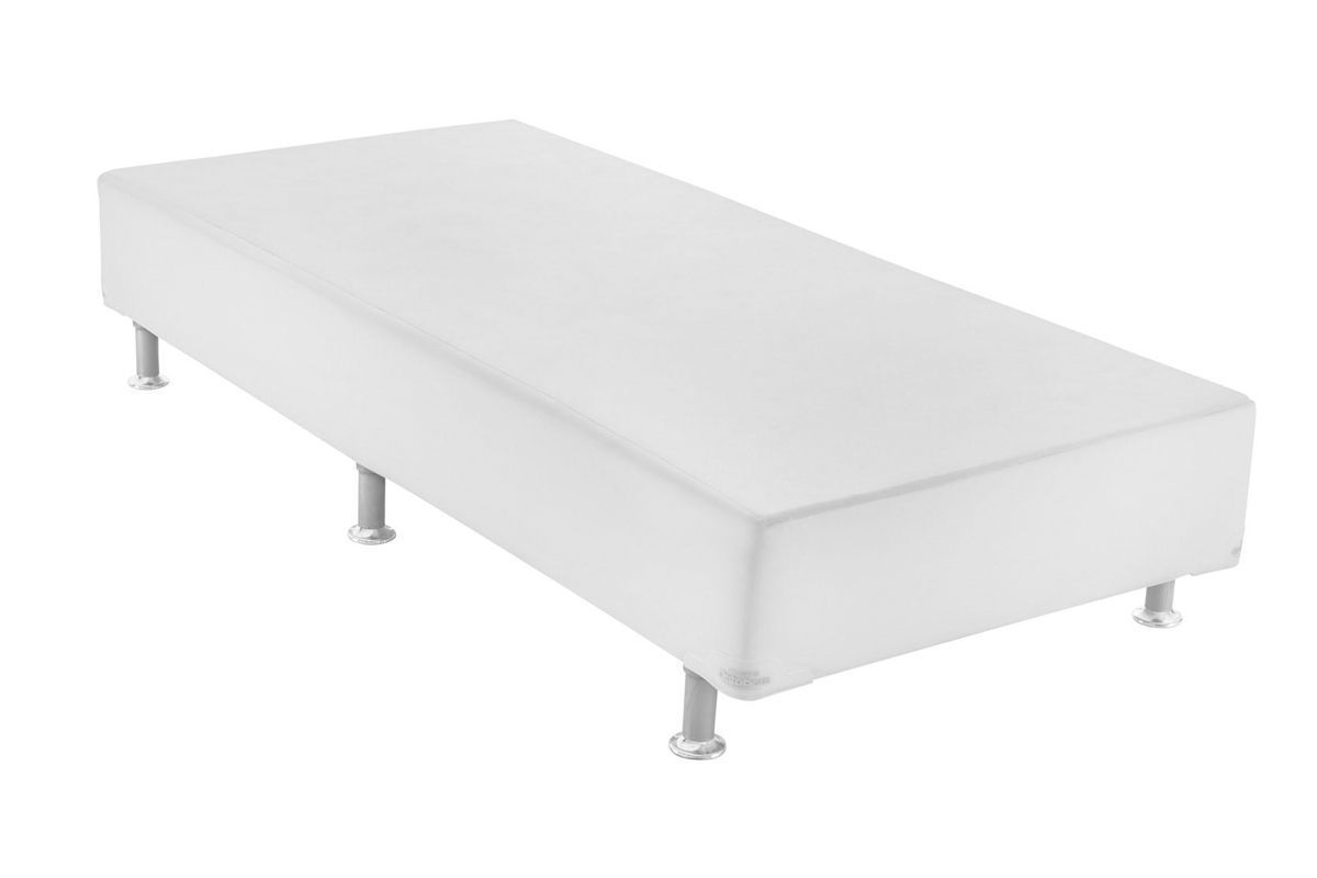 Cama Box Ortobom Corano WhiteSolteiro - 88x188x23