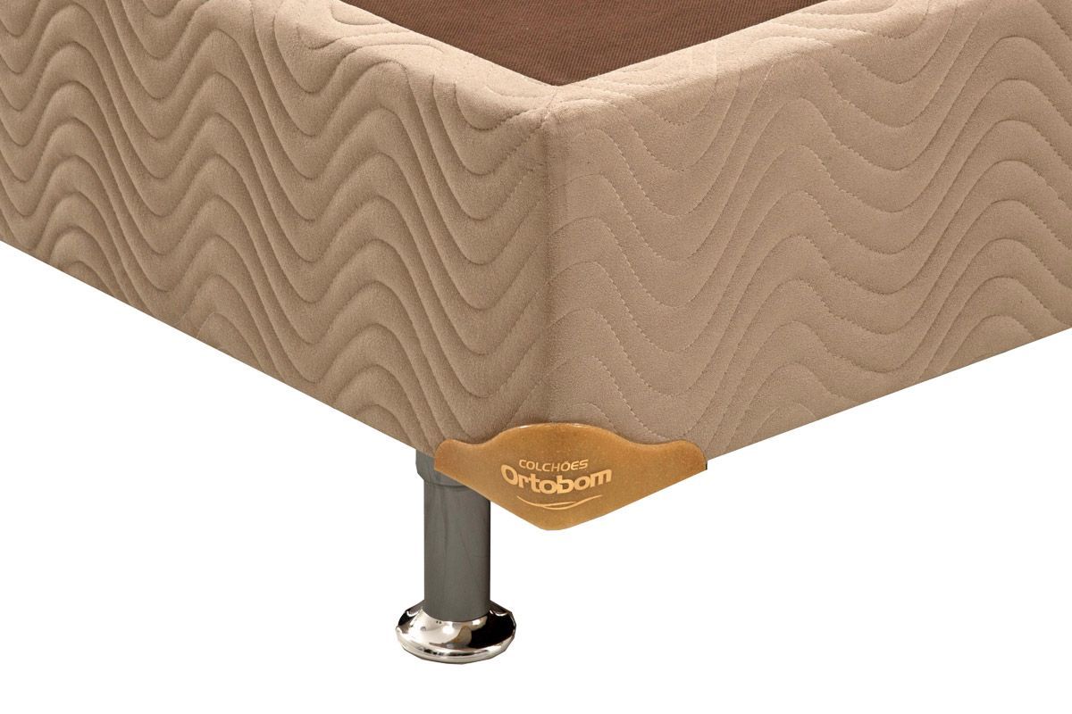 Cama Box Ortobom Suede Clean Cama Box Ortobom Suede Clean