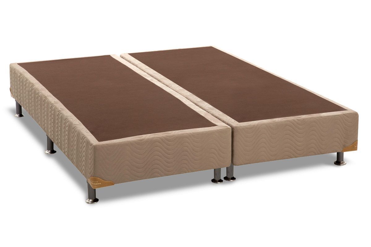 Cama Box Ortobom Suede CleanKing - 186x198x23 Cama Box Ortobom Suede CleanKing - 186x198x23