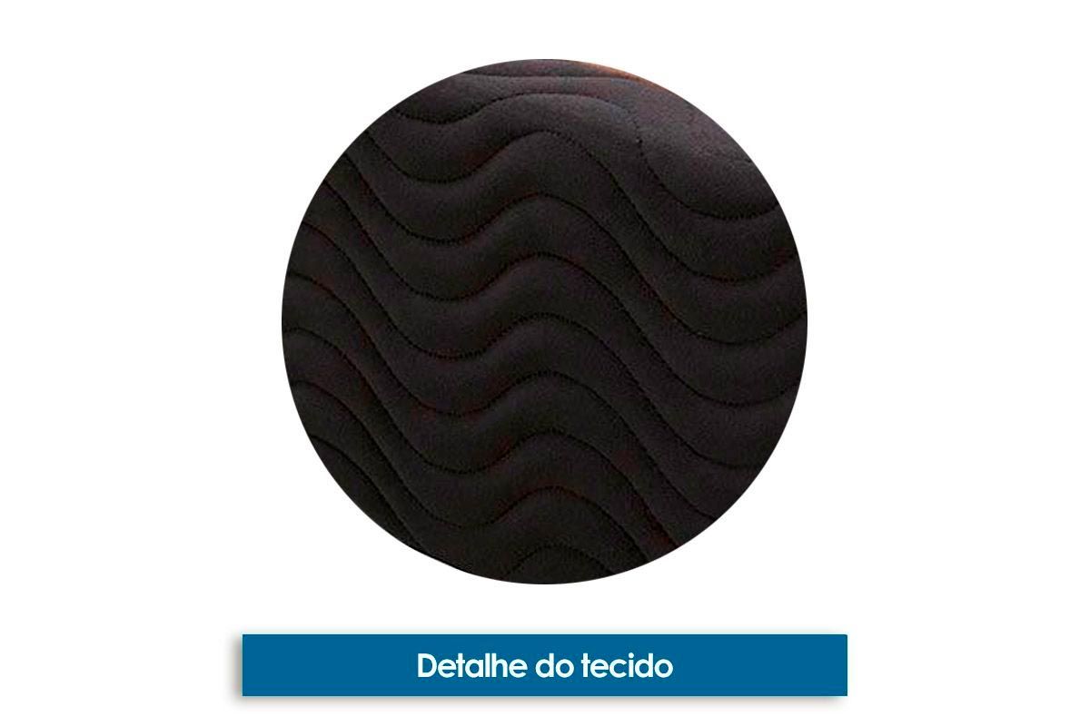 Cama Box Ortobom Physical Suede Black Cama Box Ortobom Physical Suede Black
