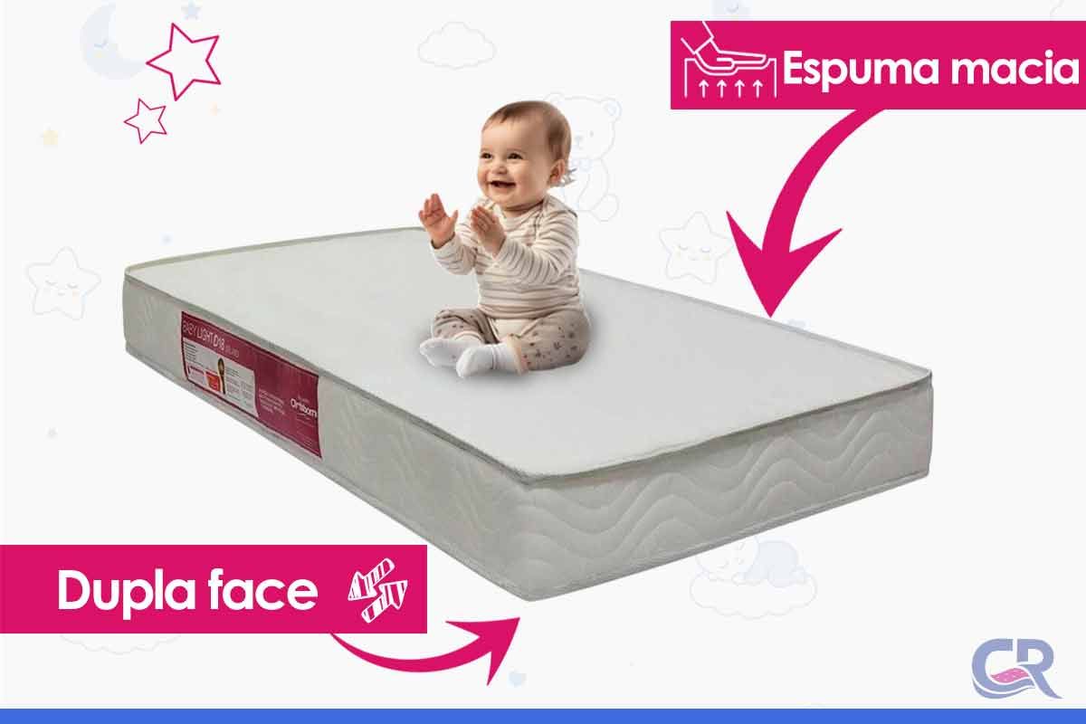 Colchão Ortobom D18 Baby Light Saúde Colchão Ortobom D18 Baby Light Saúde
