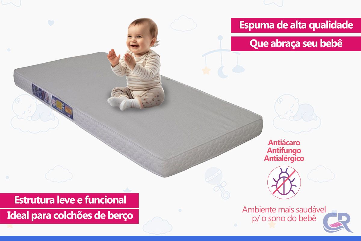 Colchão Ortobom D23 Light Saúde Liso Colchão Ortobom D23 Light Saúde Liso