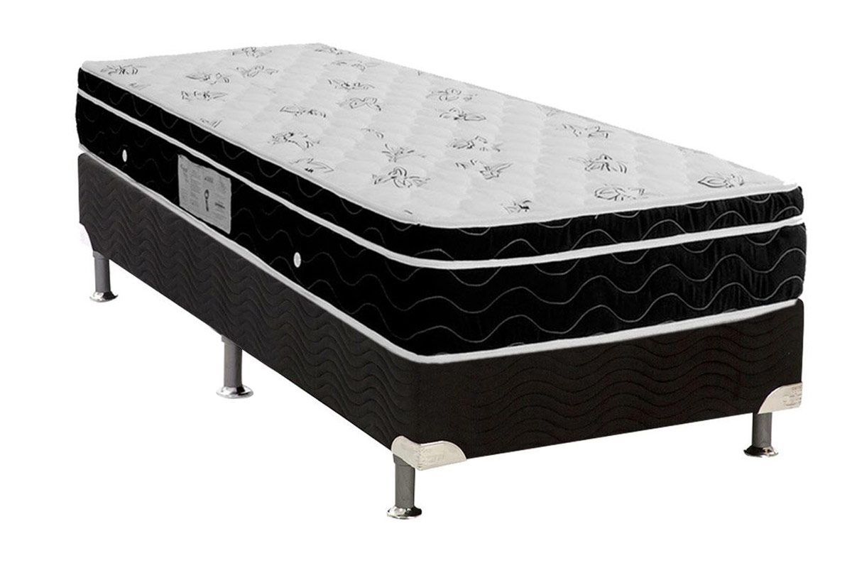 Cama Box CRC +Colchão Molas Physical Ortobom
