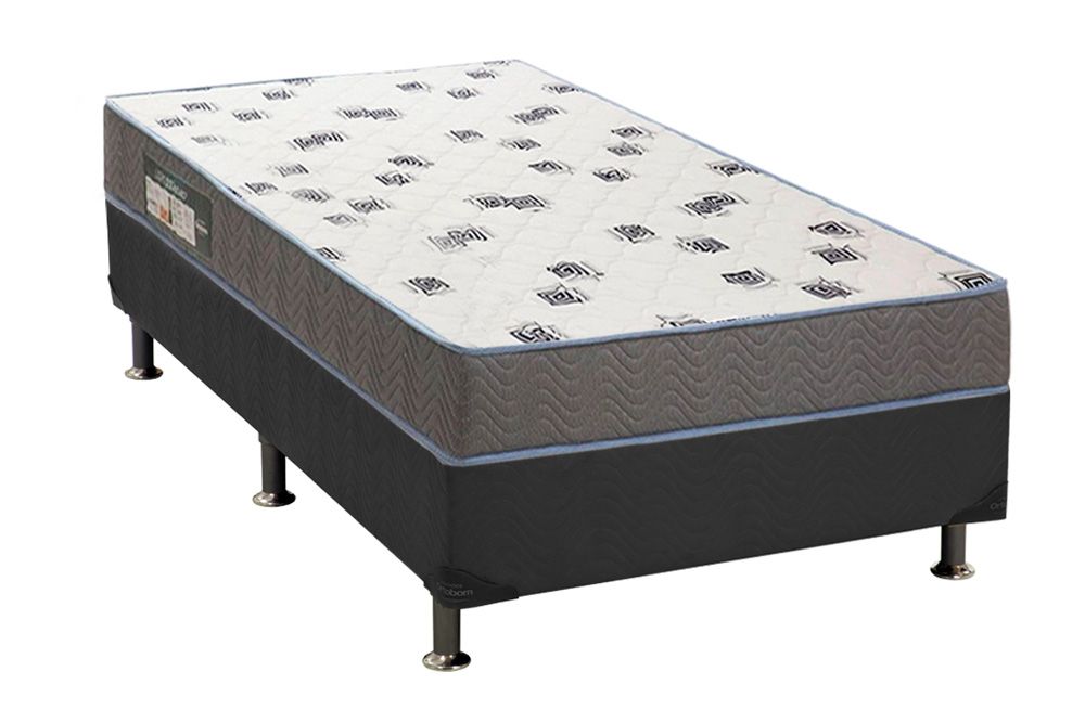 Cama Box CRC +Colchão Espuma D33 Light Ortobom