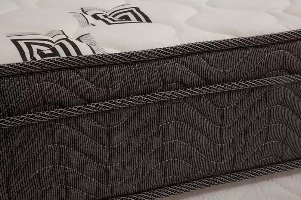 Cama Box: Colchão Espuma D45 Ortobom Light Ortopilow + Base CRC Suede Black