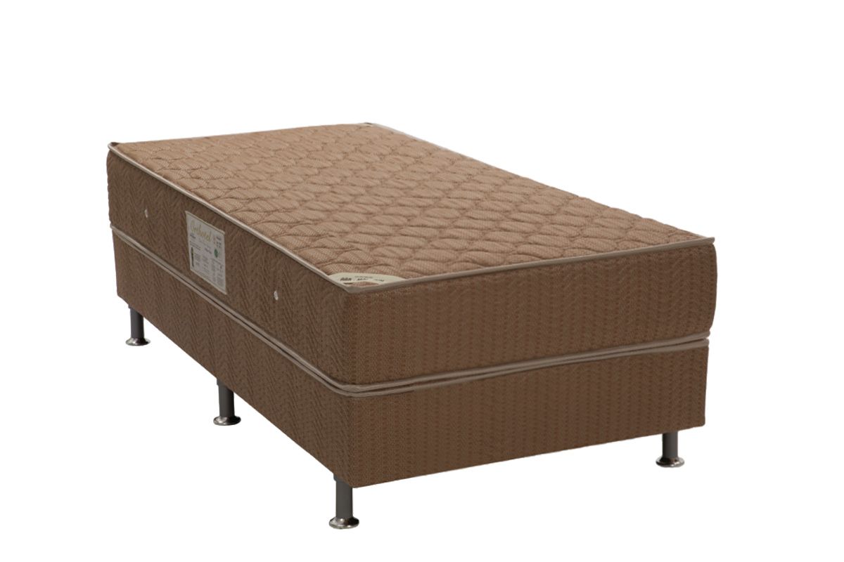 Cama Box CRC +Colchão Molas Orthotel Ortobom