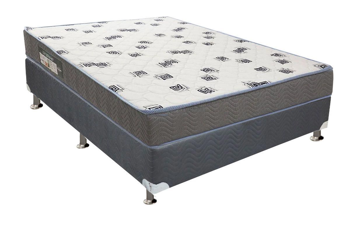 Cama Box CRC +Colchão Espuma D33 Light Ortobom