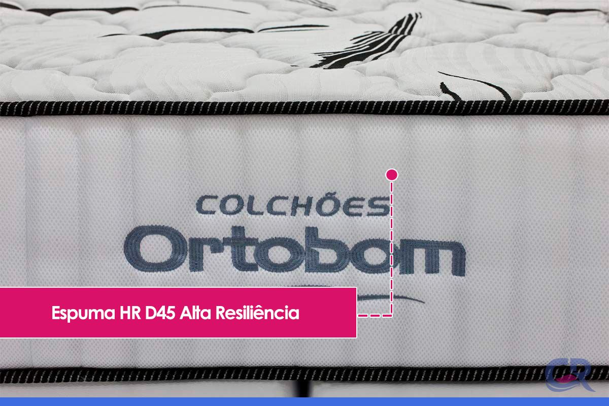Colchão D45 Ortobom Hight Foam Colchão D45 Ortobom Hight Foam