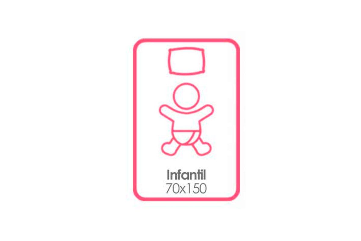 Colchão D20 Ortobom Physical Resistente LisoInfantil - 70x150x12