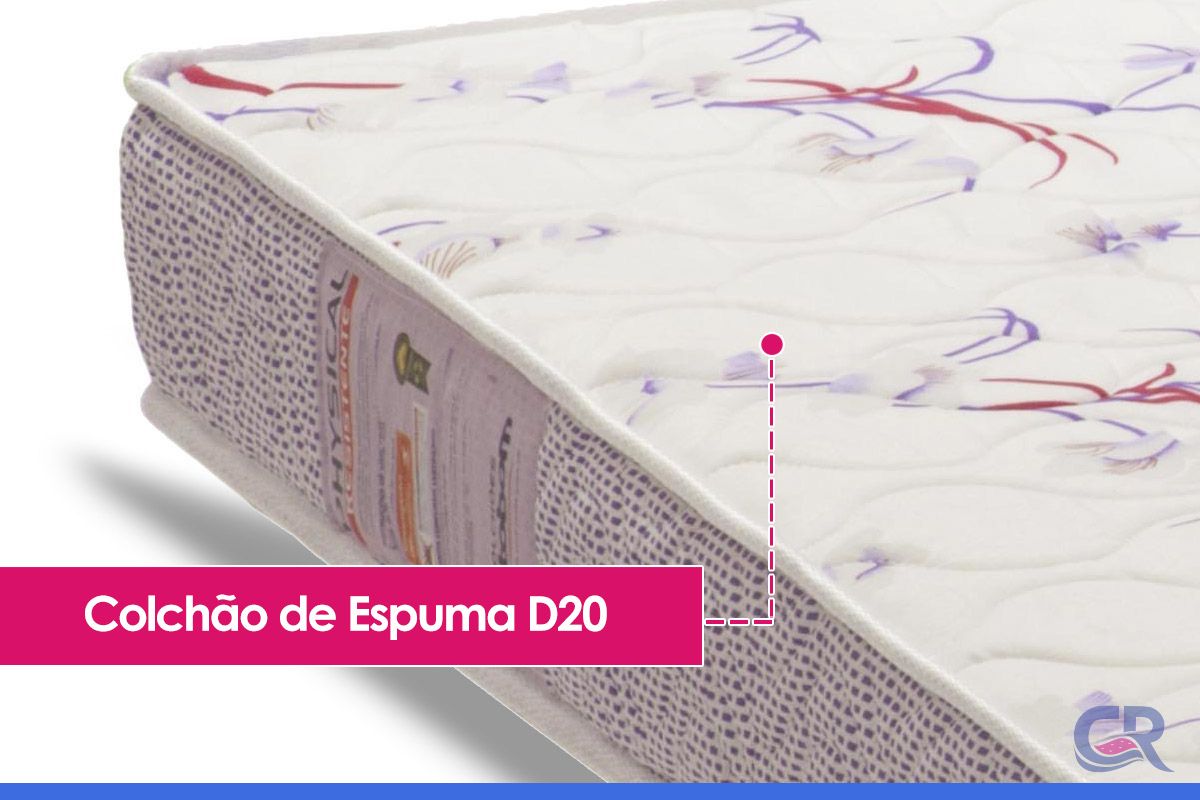 Colchão D20 Ortobom Physical Resistente Colchão D20 Ortobom Physical Resistente
