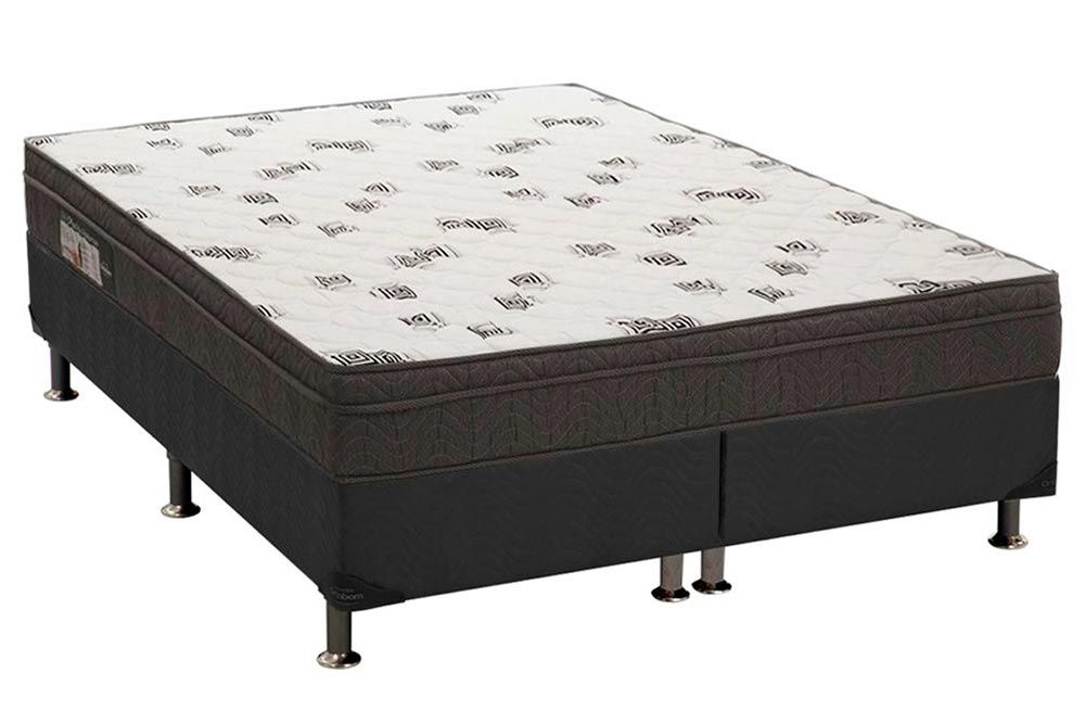 Cama Box CRC +Colchão Espuma D45 Light Ortobom