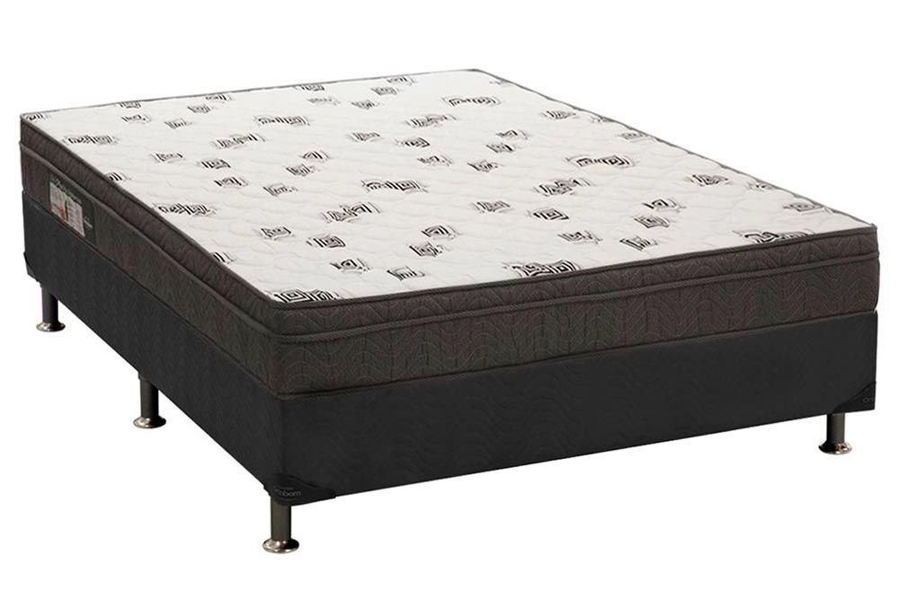 Cama Box CRC +Colchão Espuma D45 Light Ortobom