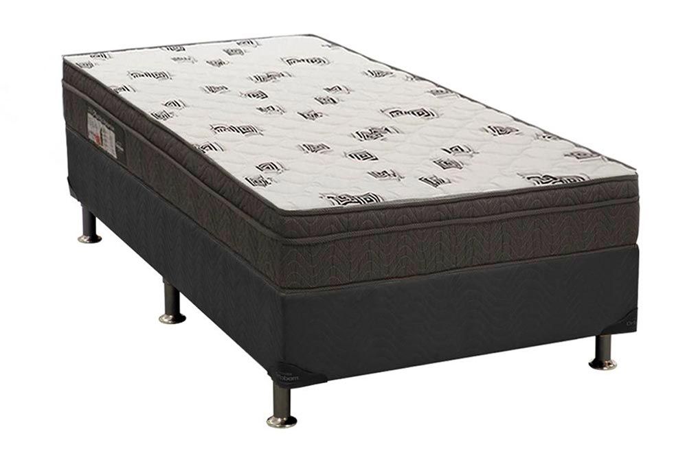 Cama Box CRC +Colchão Espuma D45 Light Ortobom