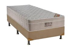 Cama Box Filhão +Colchão Molas Airtech Ortobom