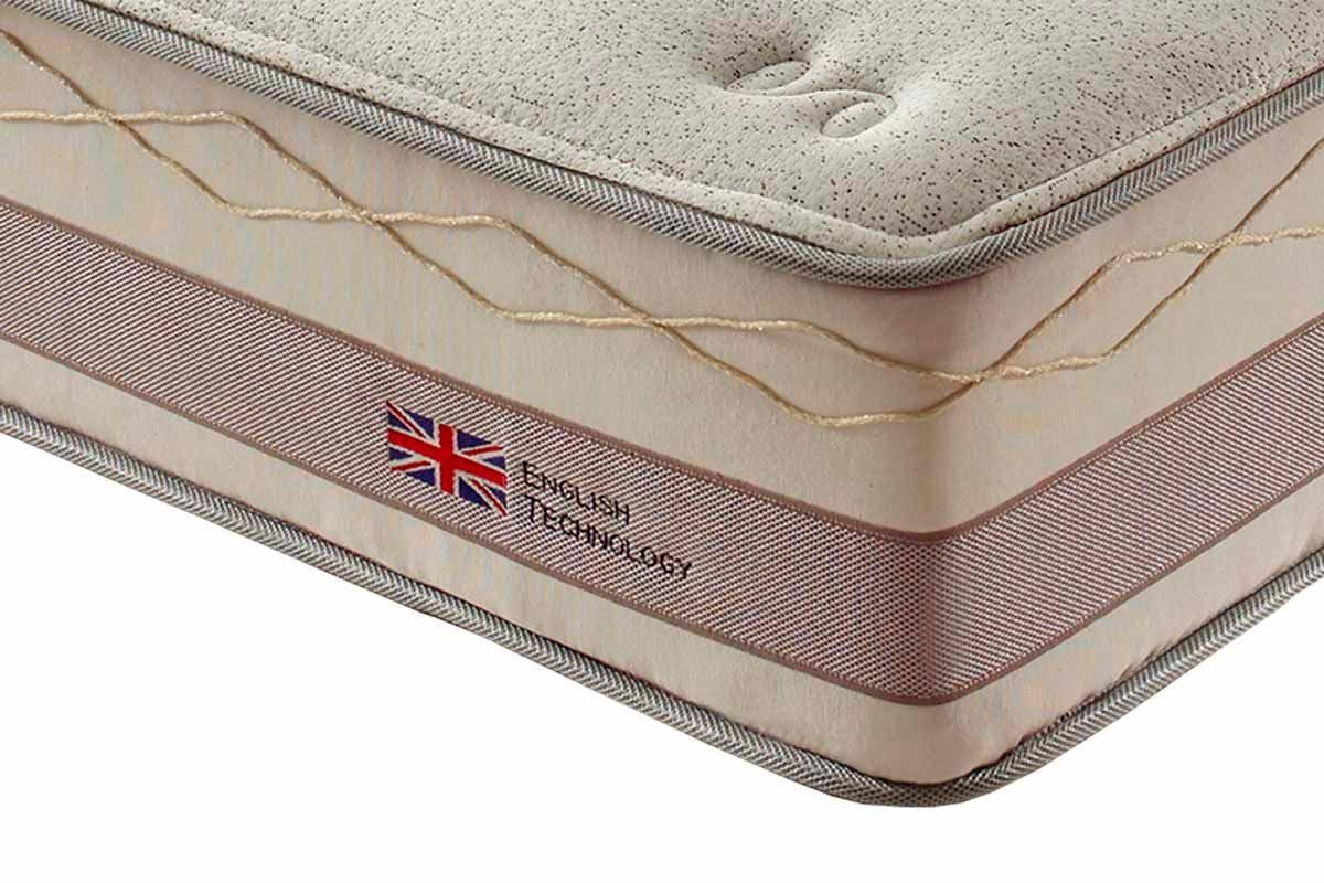 Cama Box CRC +Colchão Molas Tower Herval