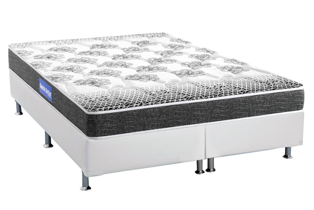 Cama Box CRC +Colchão Espuma D20 Resistente Probel