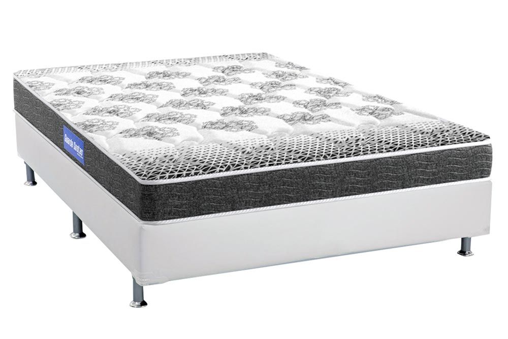 Cama Box CRC +Colchão Espuma D20 Resistente Probel