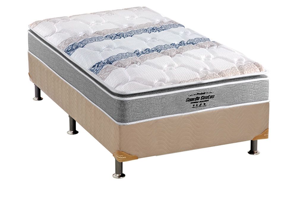 Cama Box CRC +Colchão Ortopédico Resistence Probel