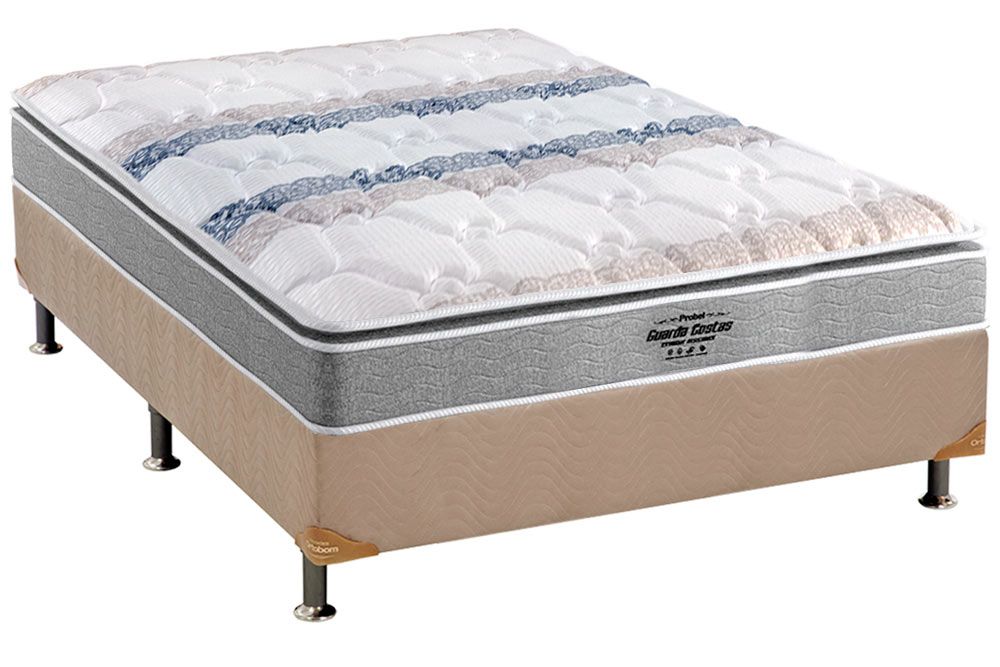 Cama Box CRC +Colchão Ortopédico Resistence Probel