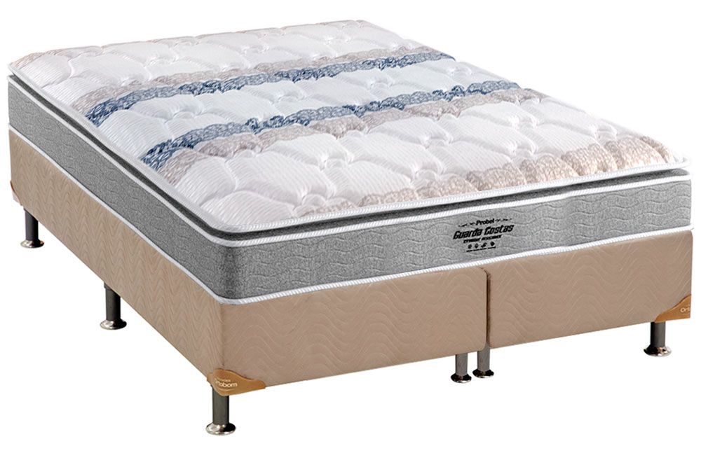 Cama Box CRC +Colchão Ortopédico Resistence Probel