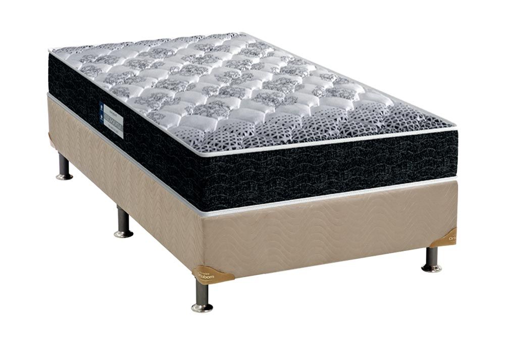 Cama Box CRC +Colchão Ortopédico Tech1500 Probel