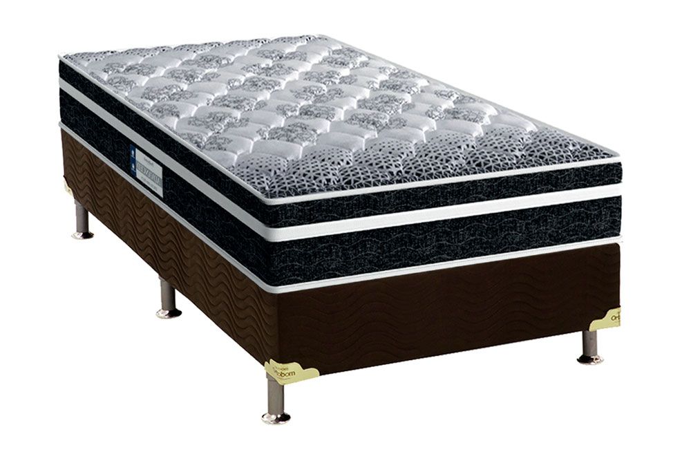 Cama Box CRC +Colchão Ortopédico Tech1500 Probel