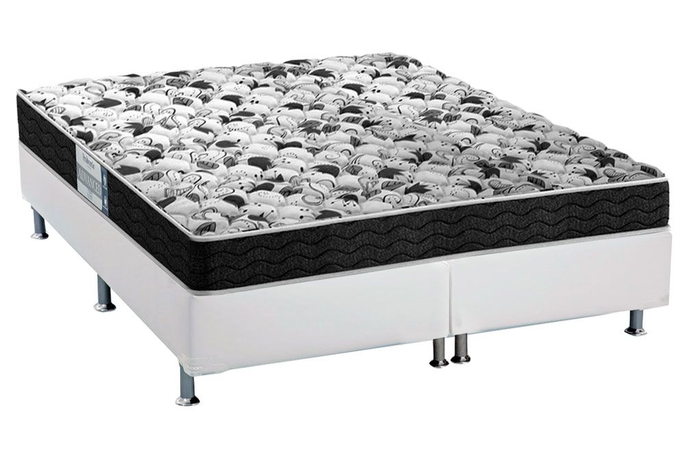 Cama Box CRC +Colchão Espuma D23 Advanced Probel