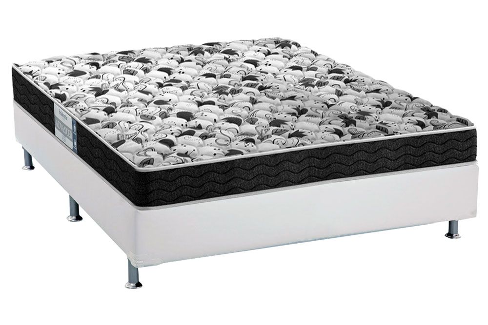 Cama Box CRC +Colchão Espuma D23 Advanced Probel