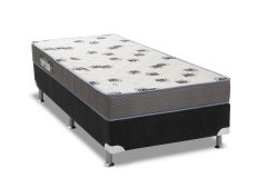 Cama Box Filhão +Colchão Espuma D33 Light Ortobom