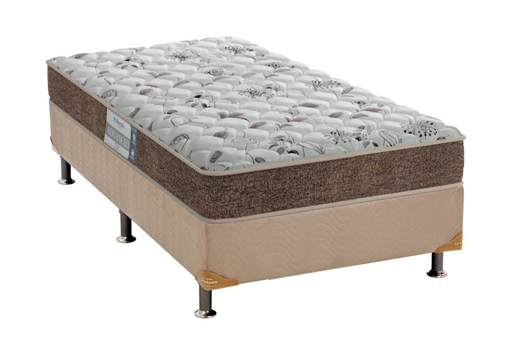 Cama Box CRC +Colchão Espuma D45 Advanced Probel
